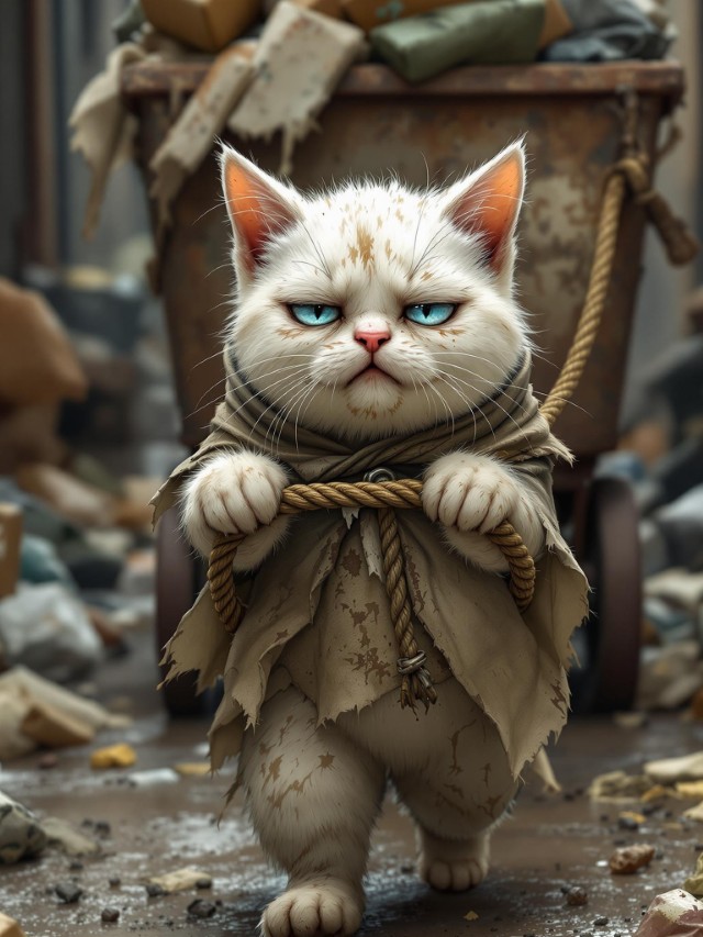 Cat poor